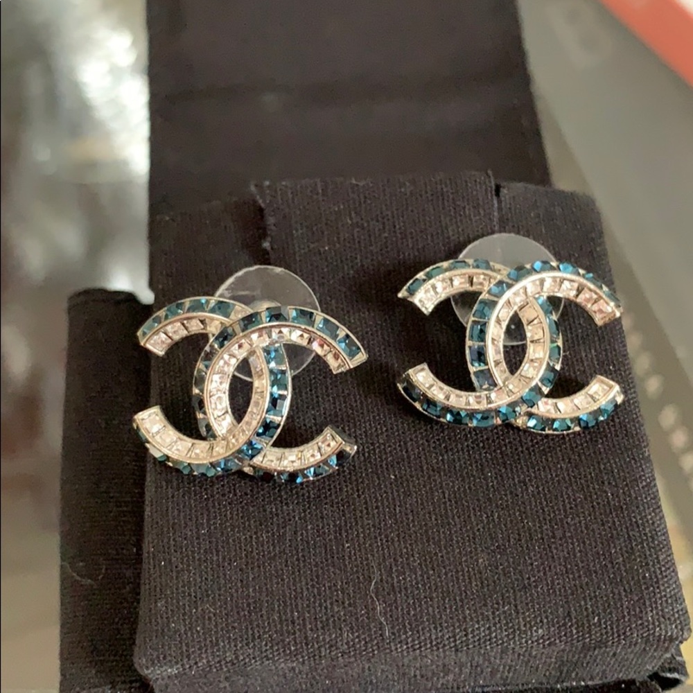 SORRY SOLD Authentic Chanel Earrings - Picture 2 of 4